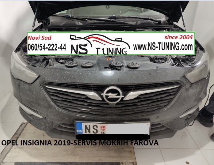 opel insignia 3 2018 2019 2020 2021 mokar far reparacija pozutelo dnevno svetlo led novi sad ns tuning